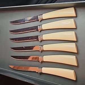 Vintage Enamel Forgecraft Flatware